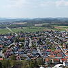Luftaufnahme über Markelfingen.