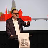 Oberbürgermeister Uli Burchardt beim Bürgerempfang im Januar 2020 im Bodenseeforum.