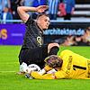 Die Villinger (hier Marcel Sökler gegen den FC Nöttingen) brauchen gegen Bietigheim-Bissingen vollen Einsatz.