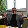 Bürgermeister Frank Amann kann sich freuen. Es wurden neue Projekte auf den Weg gebracht und finanziell steht die Gemeinde gut da.