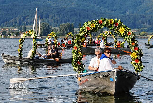 Bild 23: Bilder von der Mooser Wasserprozession