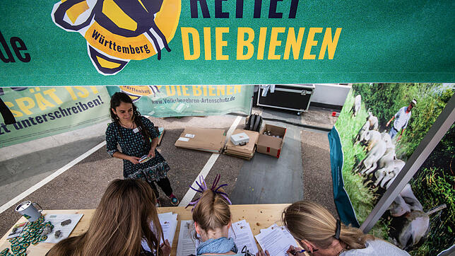Bild : Das Bienen-Volksbegehren: Gut gemeinte Öko-Planwirtschaft, die den Alltag unserer Landwirte erschweren wird