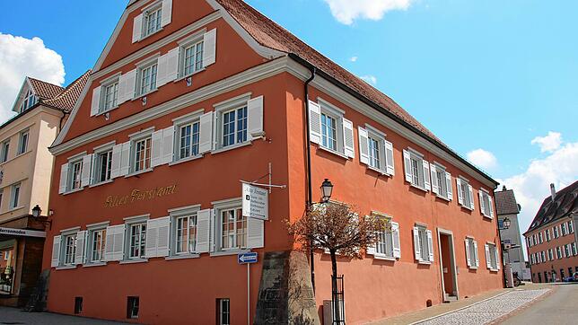Das Alte Forstamt in Stockach, in dem sich auch das Stadtmuseum befindet. Hier soll eine Fasnachtsausstellung gezeigt werden.