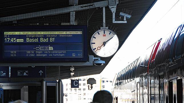 Auf der Bahnstecke Singen-Engen fährt am Abend des 1. April erstmal kein Zug. Das betrifft auch Regionalzüge wie den zwischen Ulm und ...
