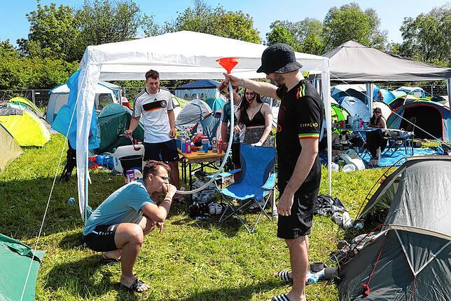 Bild 26: Campus Festival Konstanz 2024: Bilder vom Campingplatz am Freitag