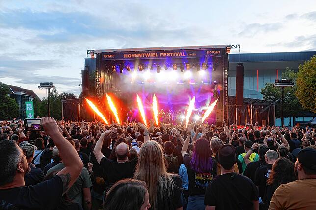 Bild 34: Die schönsten Bilder vom Saltatio Mortis – Konzert beim Hohentwielfestival