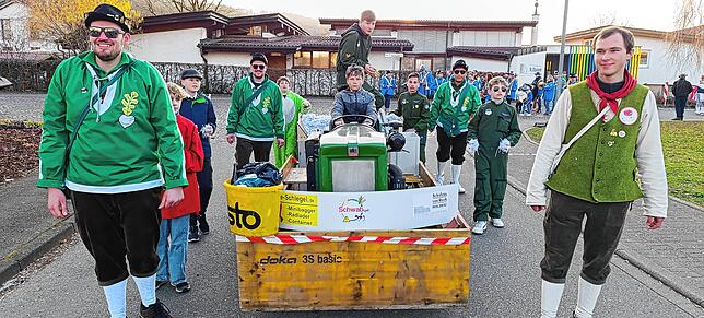 Bild 19: Die schönsten Bilder der Straßenfasnet in Oberlauchringen