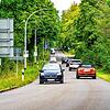 Das Kurgebiet in Villingen, das links am Bildrand hinter dem Gebüschgürtel liegt, wird von der Peterzeller Straße flankiert. Im Zuge des ...