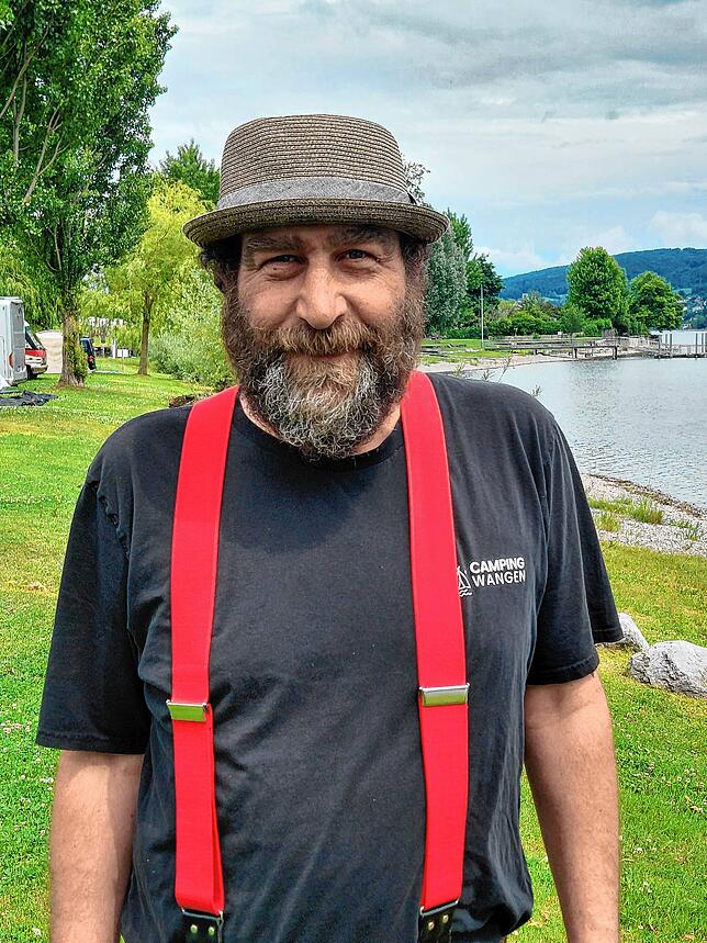 Michael Renz, Abteilungsleiter des Campingplatzes und Strandbads in Wangen.