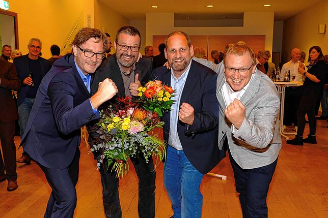 Bild 1: Impressionen vom Abschied von Redaktionsleiter Andreas Gerber