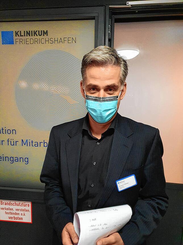 Andreas Stübner ist Pflegedirektor des &bdquo;Medizin Campus Bodensee.