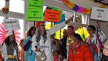 Bild : Bilder vom Weilheimer Narrengericht: Fasnet in voller Farbenpracht erleben