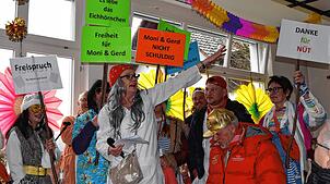 Bild : Bilder vom Weilheimer Narrengericht: Fasnet in voller Farbenpracht erleben