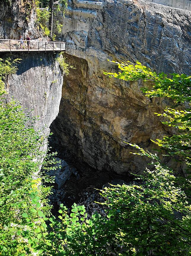 Die Rappenlochschlucht bei Dornbirn ist hervorragend für Wanderliebhaber geeignet.