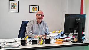 Der neue Bürgermeister Frank-Michael Littwin erlebt einen ruhigen Start.  Bild: Gerald Nill