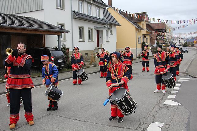 Bild 1: So war der Schmotzige in Güttingen und Markelfingen in Bildern