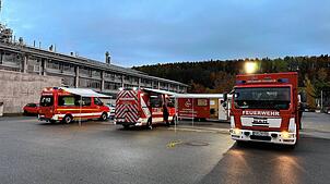 130 Einsatzkräfte und zahlreiche Fahrzeuge sind an der Stabsrahmenübung im Landkreis Tuttlingen beteiligt.