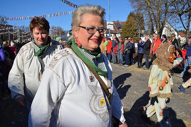 Bild 10: Bilder vom Narrentreffen der Urviecher-Zunft Bad Dürrheim: Großer Festumzug (3)
