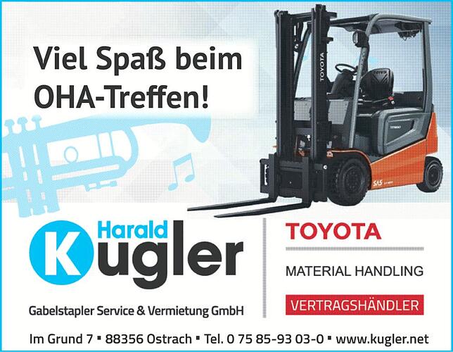 Bild 3: OHA-Treffen Ostrach: Bauzemeckzunft freut sich auf 4000 Hästräger