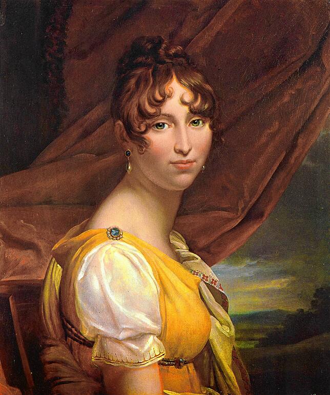 Hortense de Beauharnais, Ex-Königin von Holland und Mutter von Louis Napoleon III.