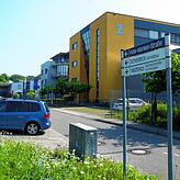 Die Felix-Wankel-Straße im Konstanzer Industriegebiet.