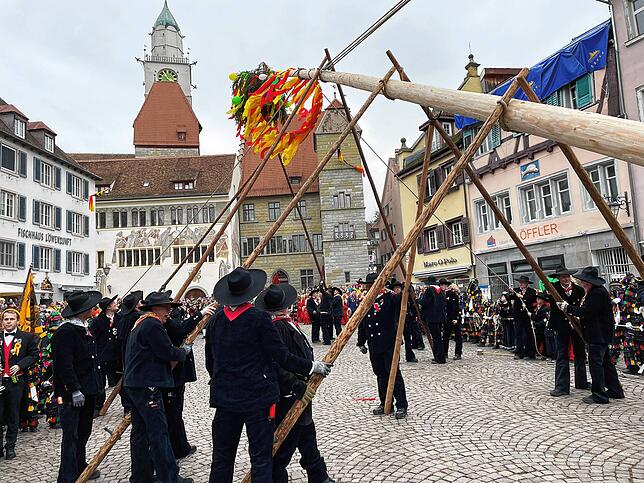 Bild 3: Die schönsten Bilder vom Überlinger Umzug mit Narrenbaum