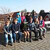 Die Grundschüler in Riedöschingen genießen den Wiederbeginn der Schule. Bild: Angelika Sitte
