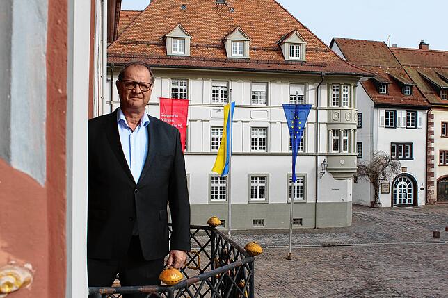Ins Rathaus darf Jürgen Roth derzeit nicht – hier eine Aufnahme aus dem März 2022. Am Freitag er versuchen, sich freitesten zu lassen.