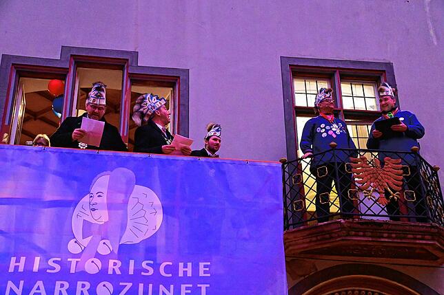 Bild 14: Jetzt haben die Villinger Narren das Regiment in der Stadt