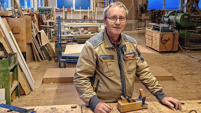 Der stille Star des Narrengerichts in Stockach: Thomas Bruggner.