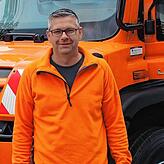 Stühlingens Bauhofleiter Emanuel Amann hat an Weihnachten Bereitschaftsdienst.