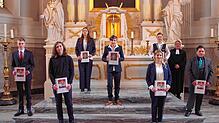 Die Konfirmanden der evangelischen Kirchengemeinde Murg-Rickenbach-Herrischried feierten ihre Konfirmation. Die Feier fand aus ...