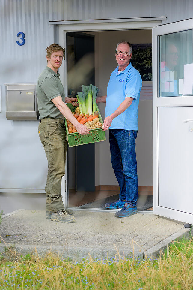Bild 3: Delikat essen und dabei mit dem arbeiten, was möglich ist
