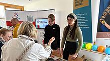 Die Ausbildungsbörse in Lauchringen bietet eine große Fülle von Informationen für die Berufswahl. Foto: Schule am Hochrhein