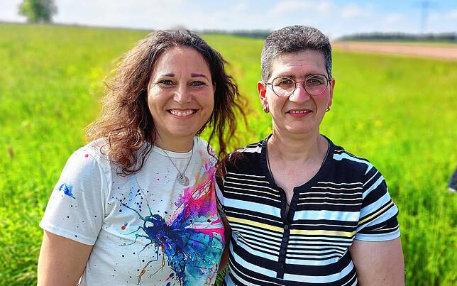 Ein klares „Nein“ zum Lückenschluss äußern Marianne Fleig und Anita Jäckle, Landwirtinnen aus Nordstetten.