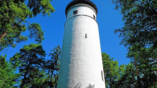 Beliebtes Ausflugsziel mit Weitblick: Der Aussichtsturm von Hohenbodman. Der Fachausschuss besichtigte unter anderem diesen ...