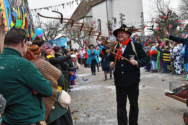 Bild 10: 30 Zünfte, ein Umzug: Die besten Momente der Wiechser Narrentage in Bildern