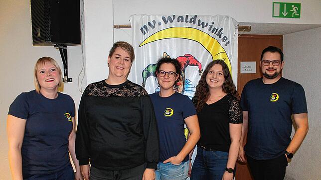 Sie freuen sich auf die nächste Fasnet (von links): Isabell Wiedemer (Vorsitzende), Sarah Schmid (Beisitzerin), Stefanie Preis ...