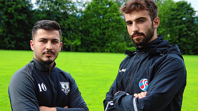 Am Samstag trifft Ahmet Hakan von Anadolu Radolfzell (links) auf Javan Sardarabady vom SC Konstanz-Wollmatingen. Für ein persönliches ...