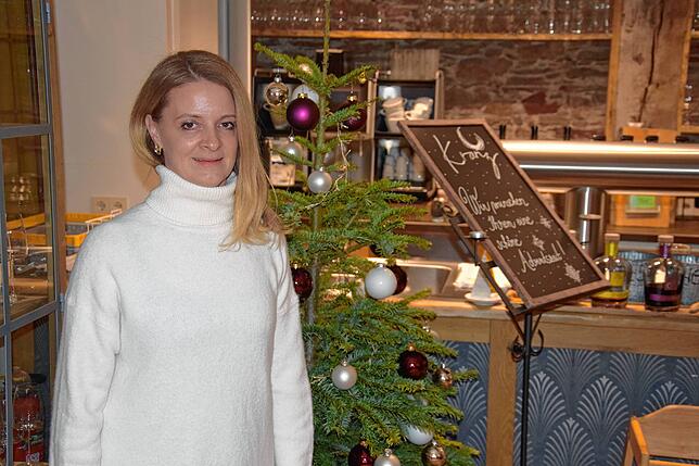 Patrizia Scannia in ihrem Restaurant und Hotel „Zum Kranz“ in Luttingen. Künftig will sie ihre Aufmerksamkeit ganz der Führung dieses ...
