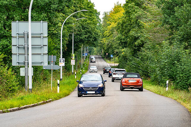 Von Villingens Peterzeller Straße aus wird künftig die Weiterfahrt über die B 523 am Mönchsee vorbei direkt Richtung Autobahn möglich sein.