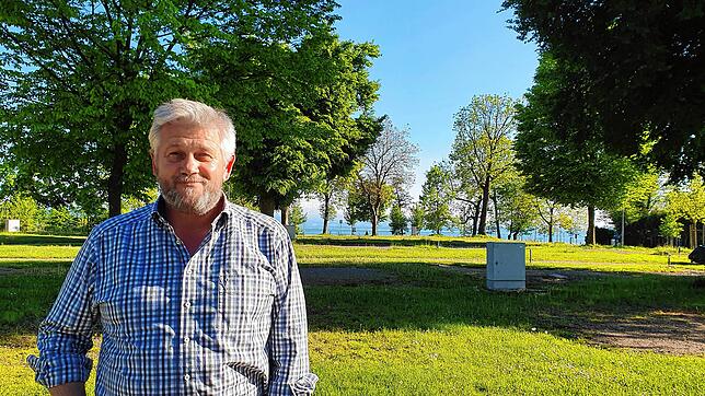 Gähnende Leere auf dem Campingolatz in Fischbach, aber Campingplatzbetreiber Franz Schlichte ist ein sicherer Start viel wichtiger als ...