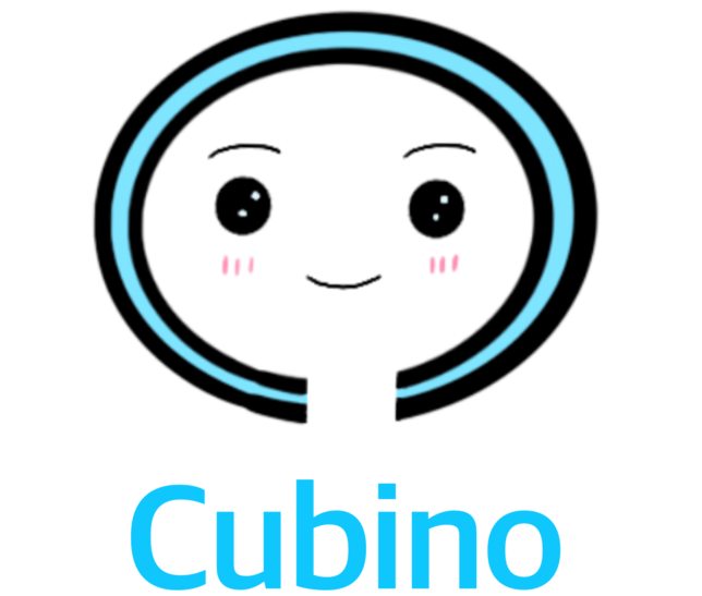 Das Logo von Cubino: So könnte später auch einmal das Gesicht auf dem Monitor aussehen, das auch mit den Kindern kommunizieren soll.