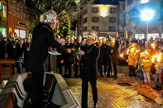 Bild 12: So schön war‘s am Narrenbrunnen bei der Fastneteröffnung 2025