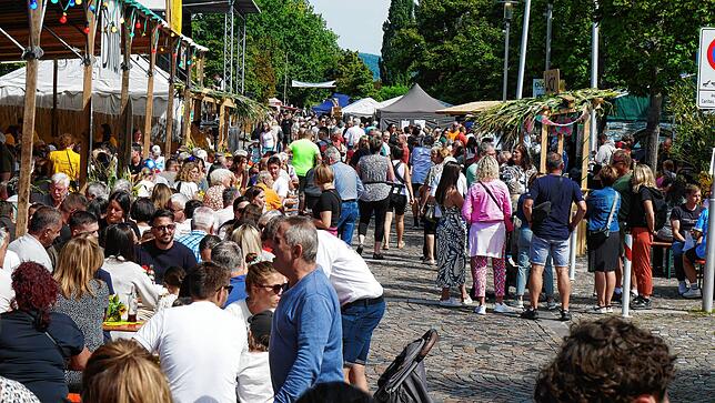 Bild 22: Strahlendes Altweiberwetter beim Albbrucker Dorffest: Tolle Stimmung und buntes Programm
