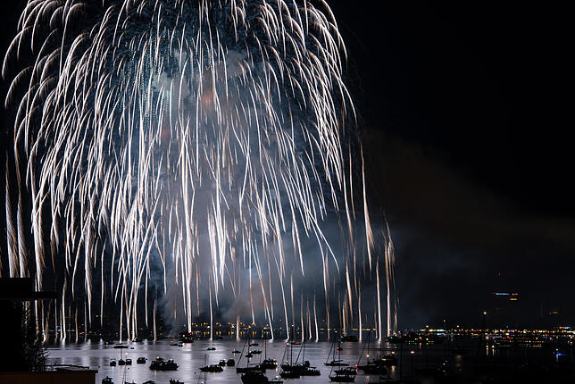 Bild 2: Seenachtfest: Bilder vom großen Feuerwerk