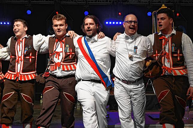 Bild 34: Bilder von der Bockverlosung