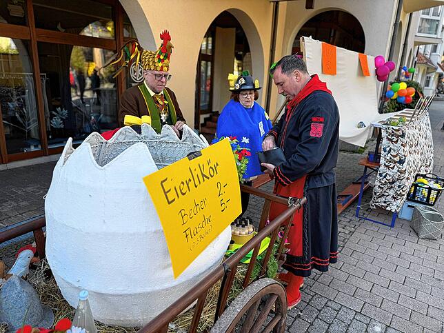 Bild 29: Närrisches Treiben beim fröhlichen Fasnetsmarkt 2025
