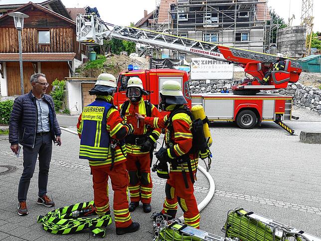 Bild 12: Jahresübung der Freiwilligen Feuerwehr Bermatingen – hier gibt es die Bilder! Teil 1