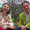 Die Geschwister und Geschäftsführer Bettina Gräfin und Björn Graf Bernadotte haben im Palmenhaus den Start ins Blumenjahr unter dem ...